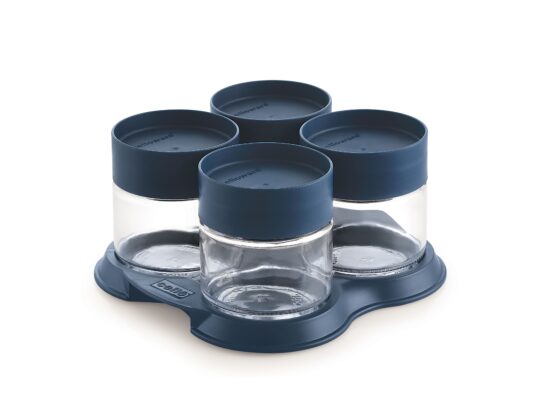 Cello Modustack Glassy Set of 4 with Tray Gift Set - view 2