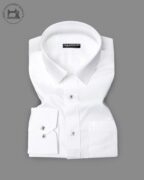 BlackTree Pearl White I Formal Shirt I Regular Fit I 100% Cotton Shirt