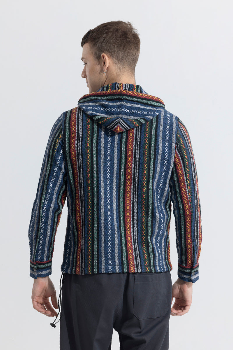 SNITCH SpectraMark Line Hoodie Styled Shacket - view 7