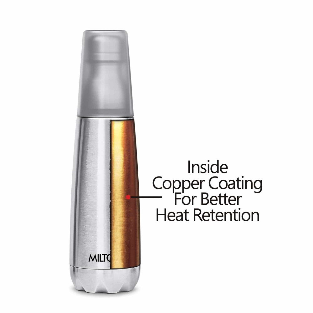 Vertex Thermosteel Bottle With Tumbler (Milton) - view 2