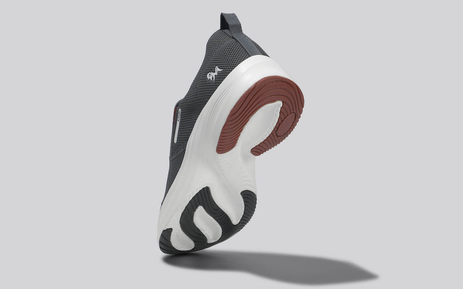 Neeman's The Dependables : Dark Grey-Maroon - view 4