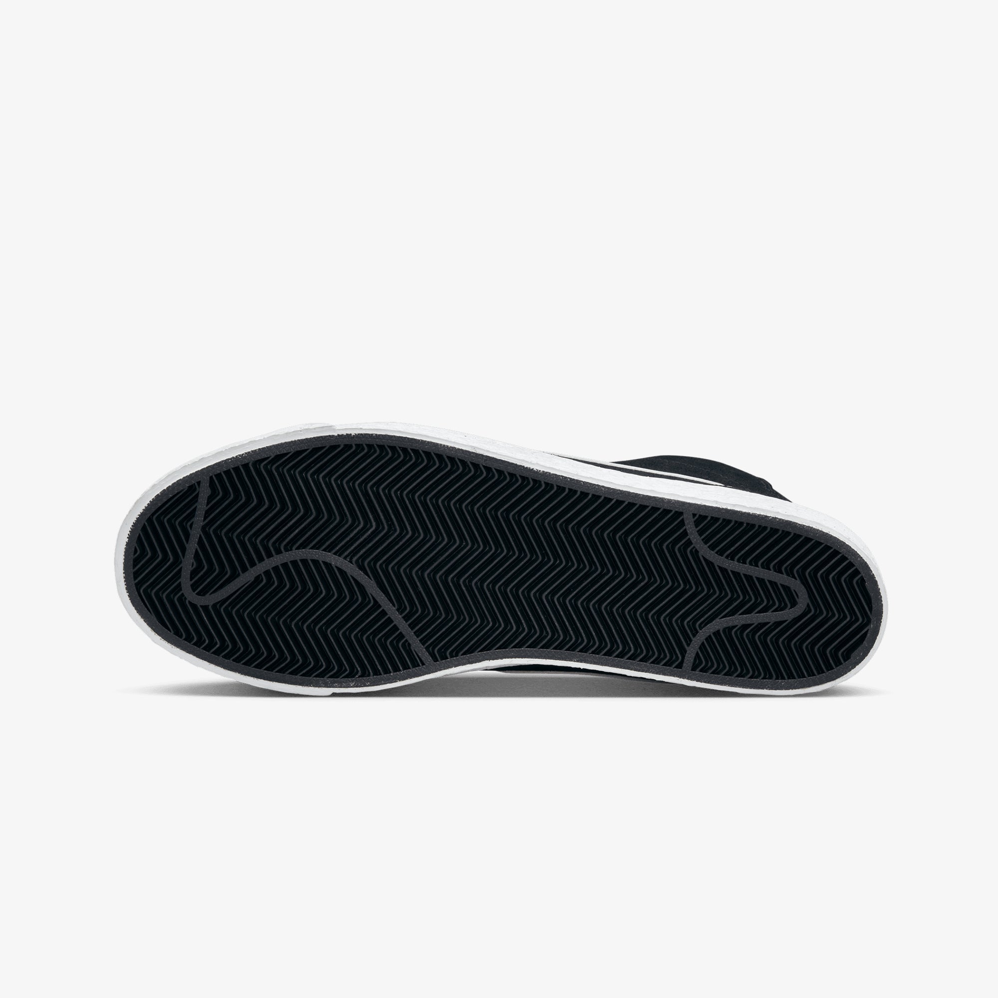 Nike | SB ZOOM BLAZER MID { BLACK/WHITE-WHITE-WHITE - view 7