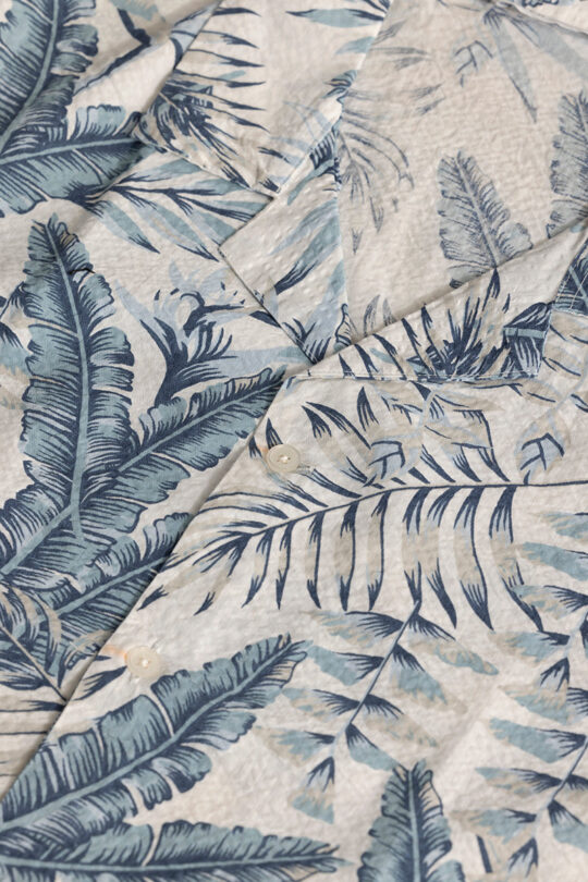 SNITCH Locust Blue Seersucker Shirt - view 2