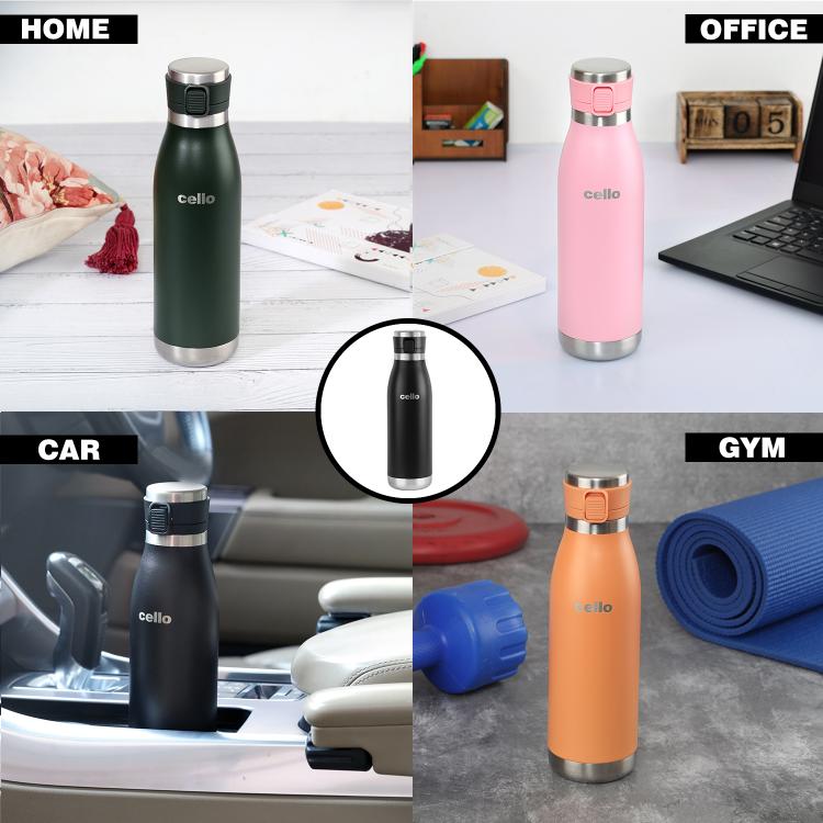 Cello Duro Jet Flask, Vacusteel Water Bottle, 900ml - view 51