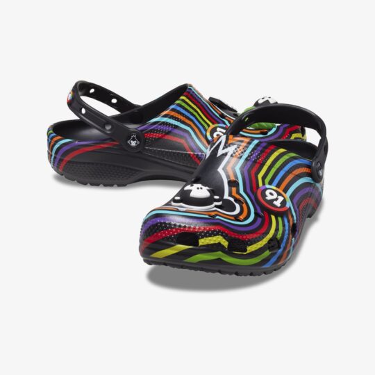Crocs | BIRA 91 X CROCS CLASSIC CLOG BLK/MLTI { BLACK/MULTI - view 2