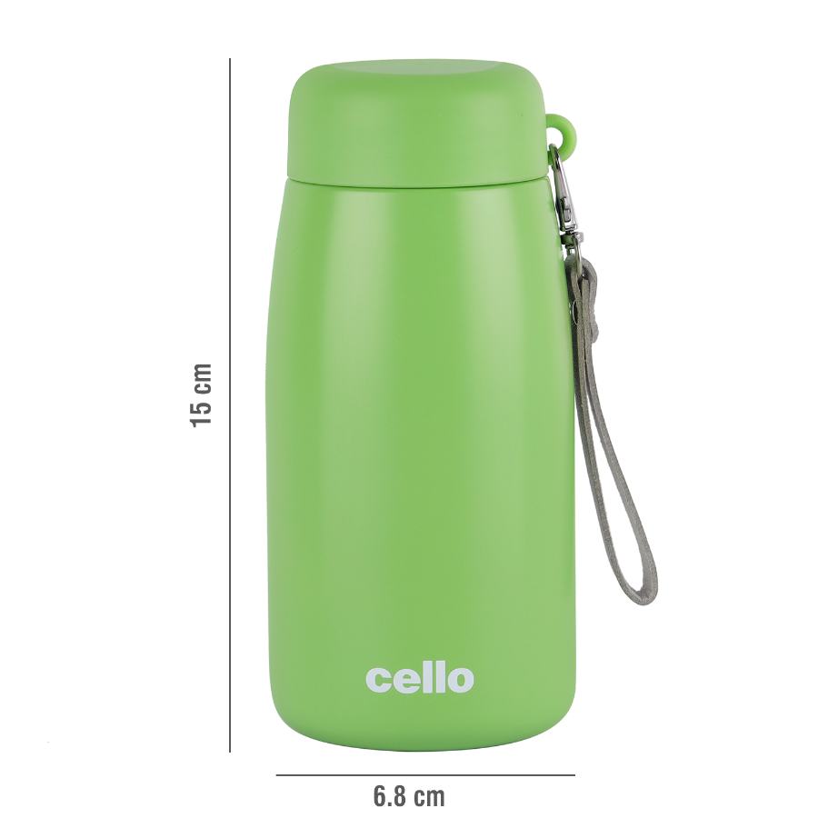 Cello Mom Hot & Cold Stainless Steel Kids Water Bottle, 350ml - view 30