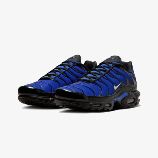 Nike | Air Max Plus Premium { Black/phantom-racer Blue-obsidian - view 2