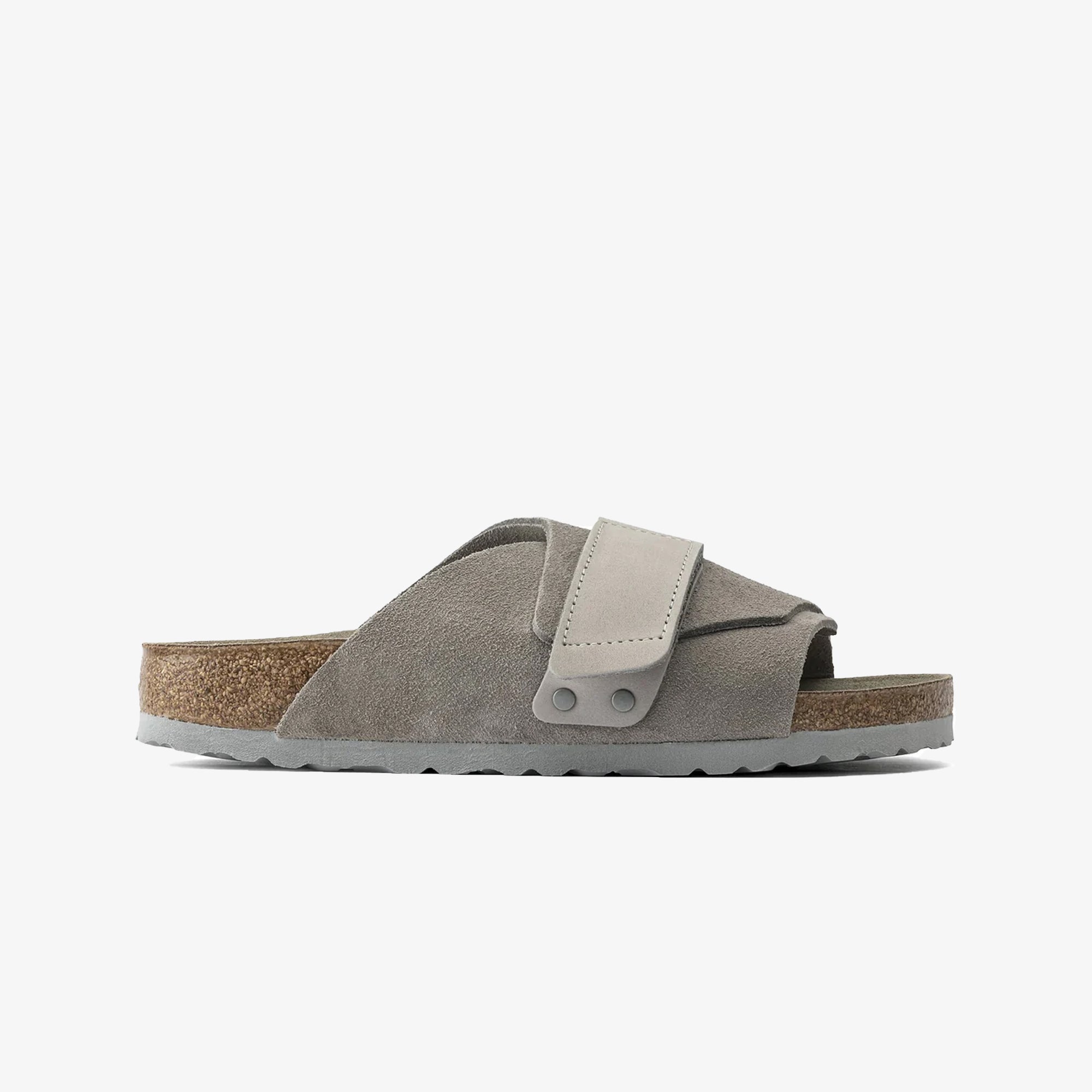 Birkenstock | KYOTO NUBUCK/SUEDE LEATHER { GRAY - view 8