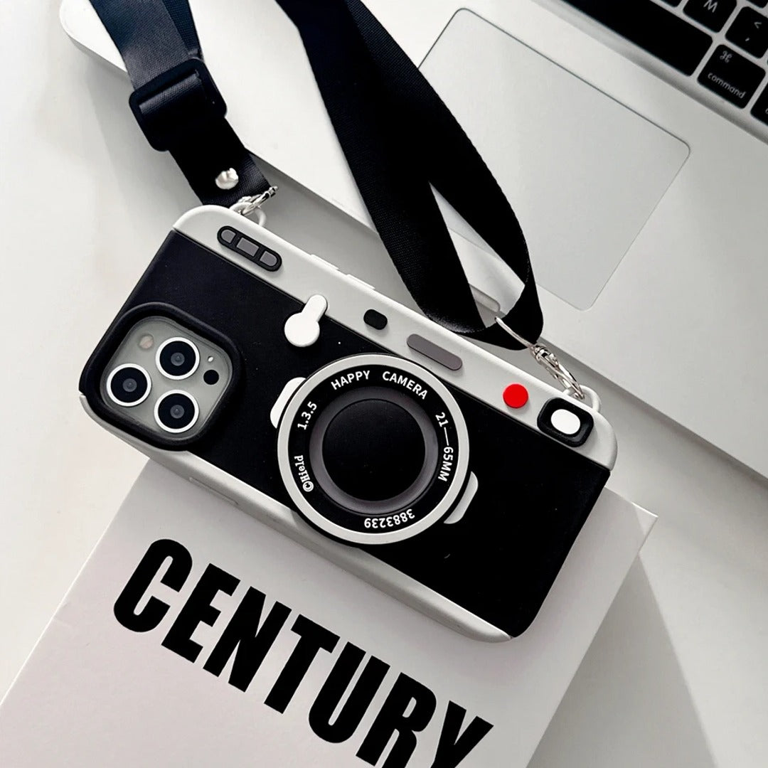 Peeperly Retro 3D Camera Phone Case with Lanyard - view 4