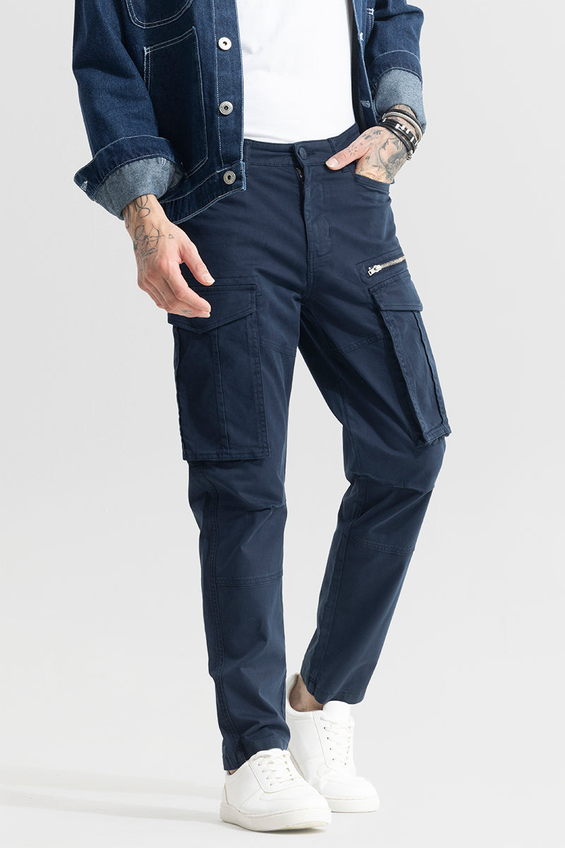 BlackTree Outlander Navy Cargo Pant - view 4
