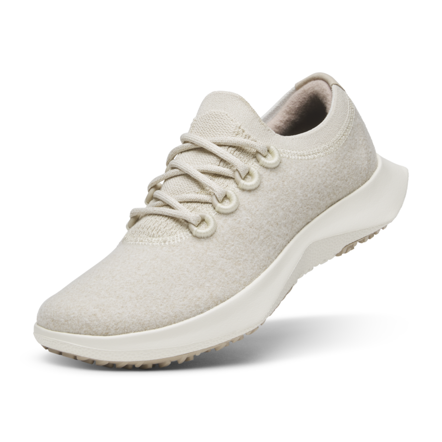 Allbirds Women's Wool Dasher Mizzles - Stony Cream (Natural White Sole)