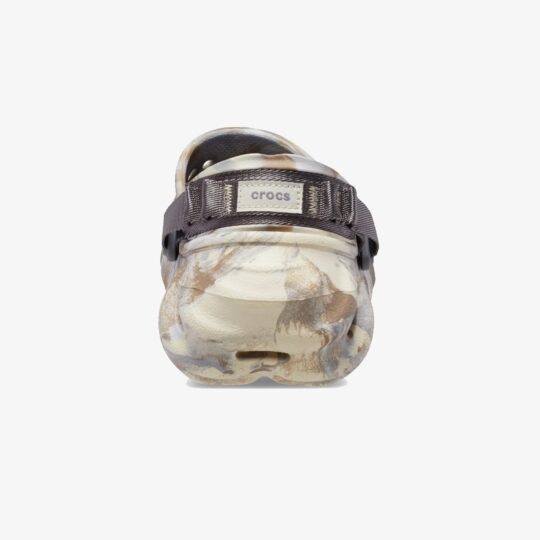 Crocs | ECHO MARBLED CLOG { BONE/MLTI - view 2