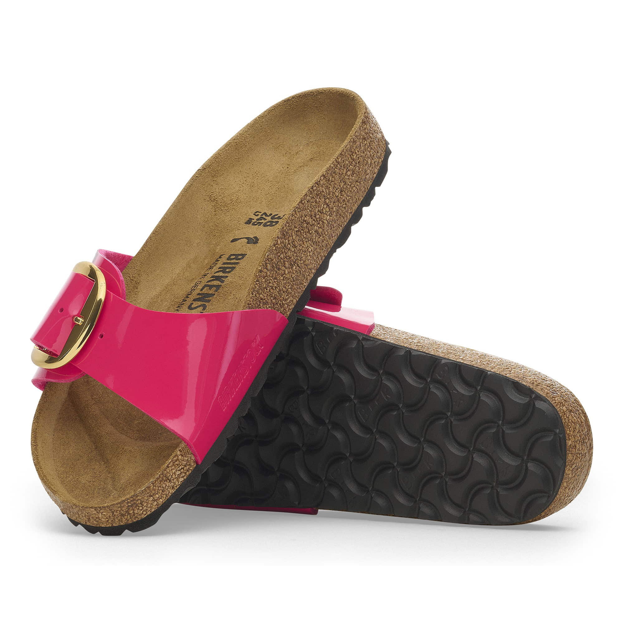 Birkenstock Madrid Big Buckle Birko-Flor Patent