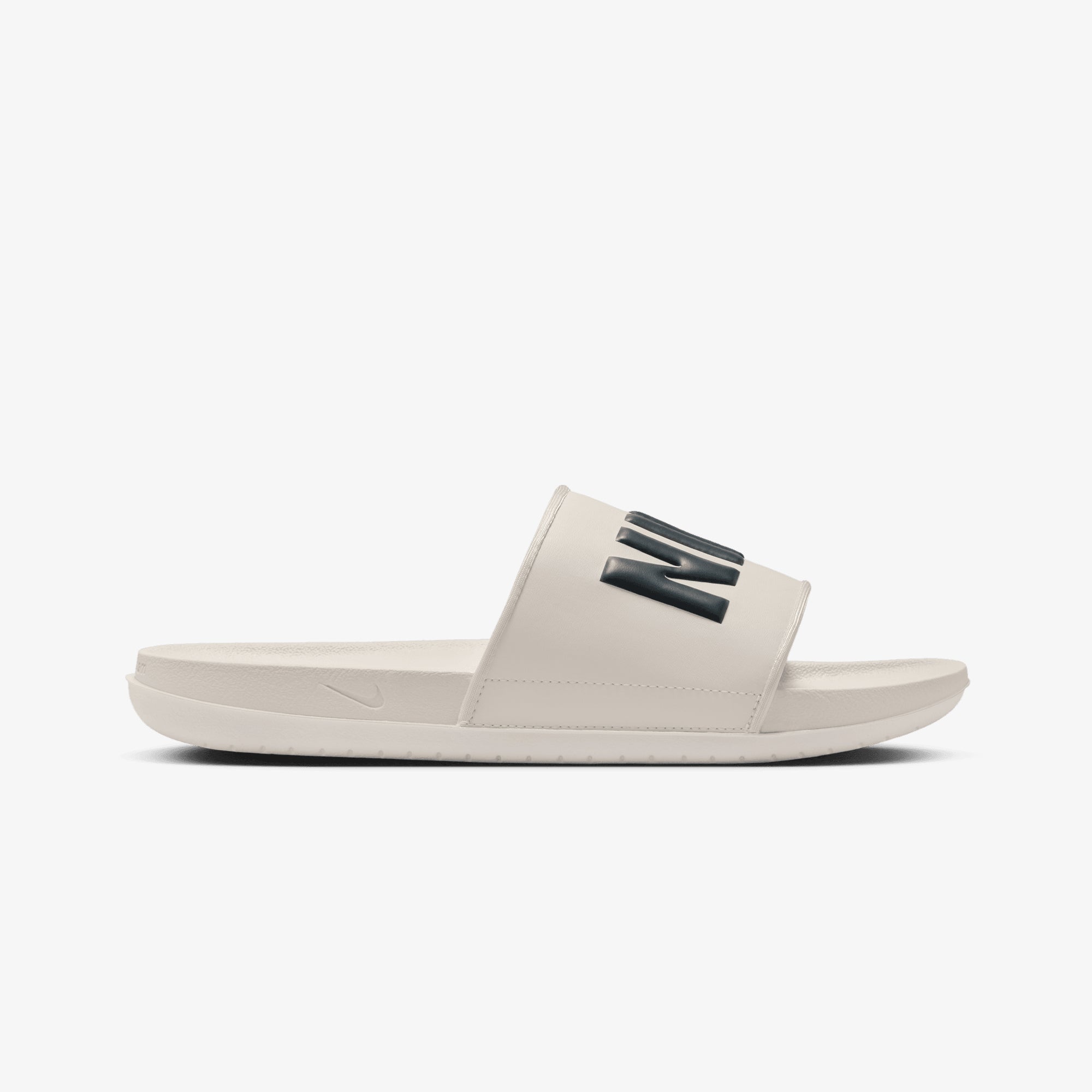 Nike | Offcourt Slides { Lt Orewood Brn/armory Navy-sail