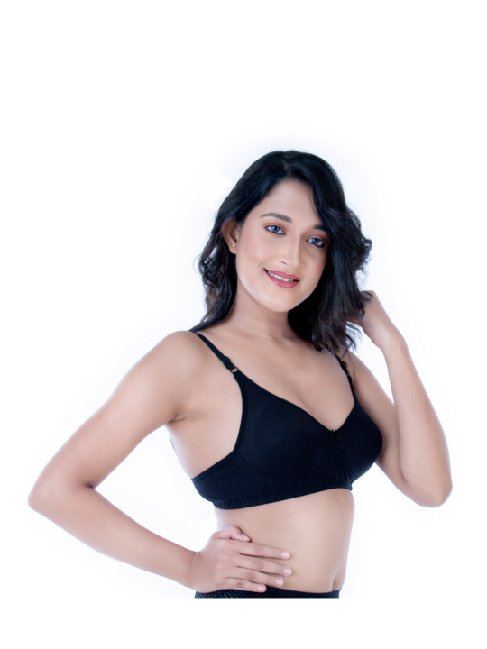BlackTree Black Casual Chic Padded Bra..