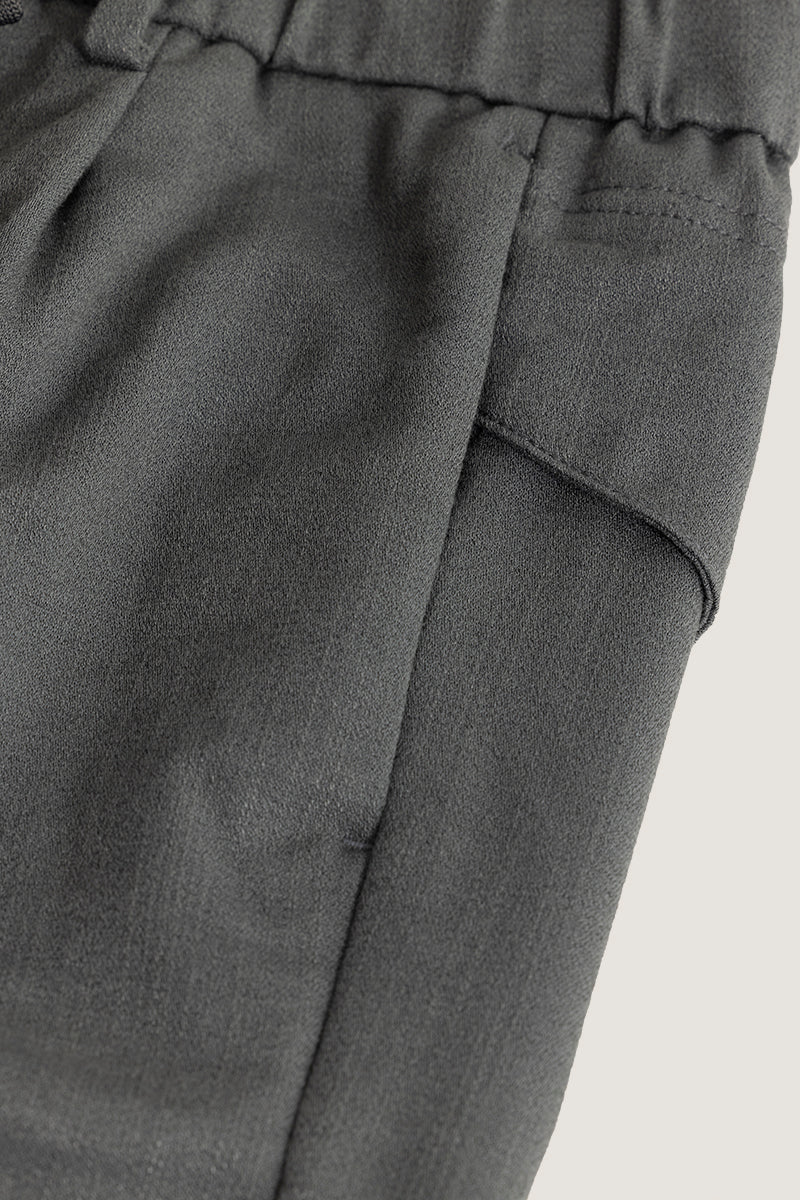 SNITCH Soft Stride Elephant Grey Trouser - view 8
