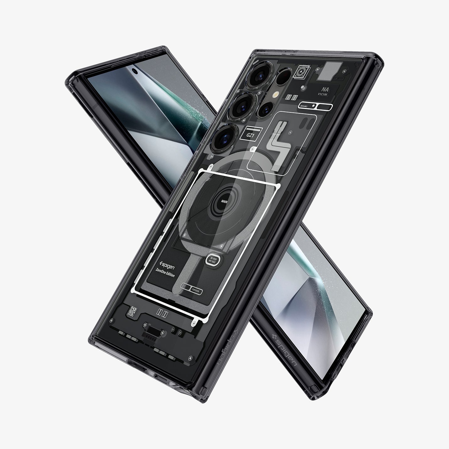 Galaxy S24 Series - Ultra Hybrid Metal Ring Zero One (MagFit) - view 4