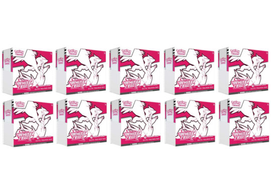 Scarlet violet white – 2025 Pokémon Scarlet & Violet White Flare Pokemon Center Elite Trainer Box 10x Lot