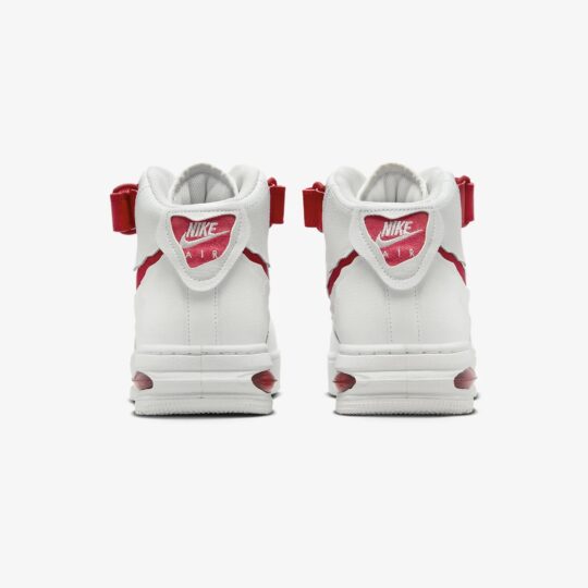 Nike | AIR FORCE 1 MID EVO { SUMMIT WHITE/UNIVERSITY RED-SUMMIT WHITE - view 2