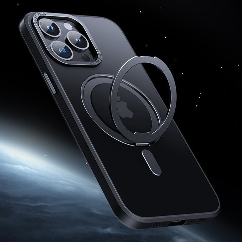 Million Cases iPhone 14 Series Magnetic 360° Rotation Ring Holder Case - view 4