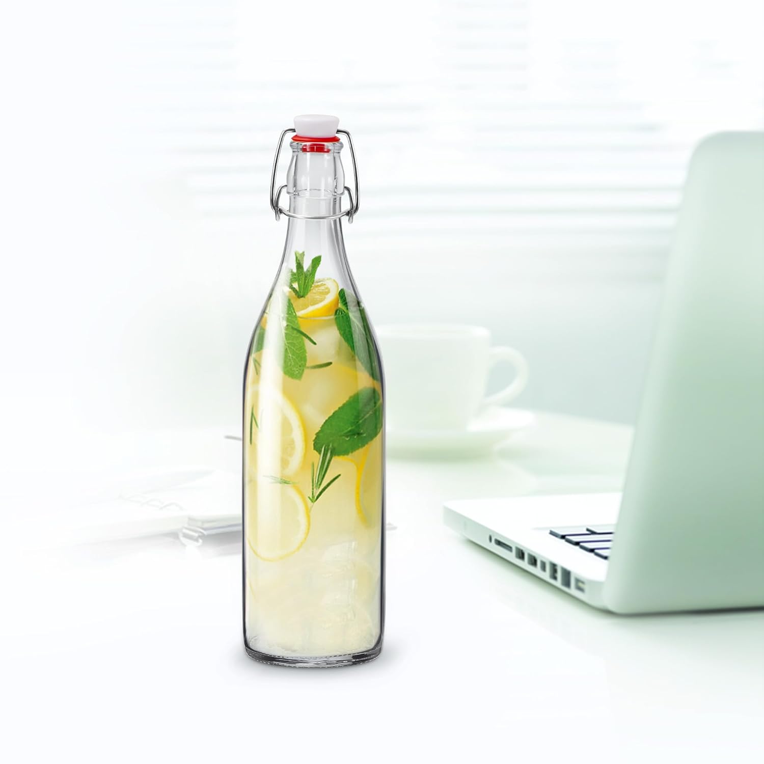Aqua Delite Glass Bottle (Treo by Milton) – Transparent - view 6