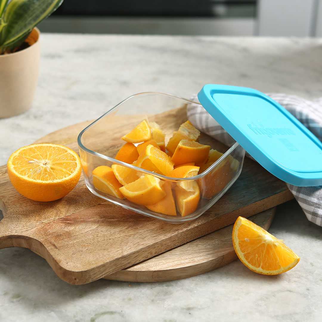 Wonderchef Bormioli Frigoverre 2 Pcs Square Glass Container. - view 6