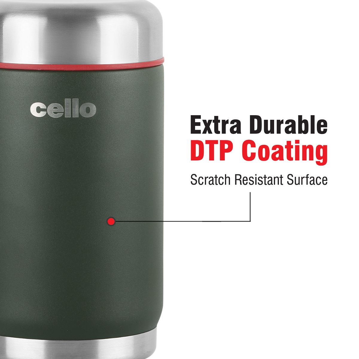 Cello Duro Supee Flask, Insulated Soup Jar - view 16