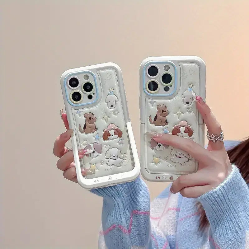 Peeperly Astral Pup Invisible Stand Case – No Color