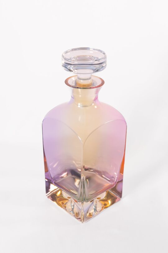 Estelle Colored Glass Estelle Colored Decanter - Heritage {Iridescent} - view 2
