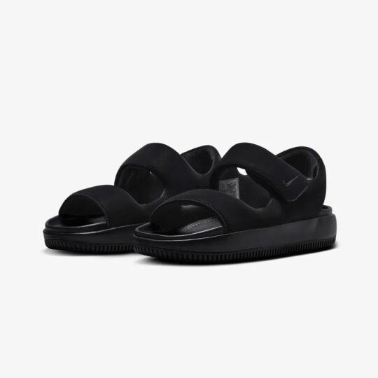 Nike | CALM SANDALS { BLACK/BLACK-BLACK - view 2