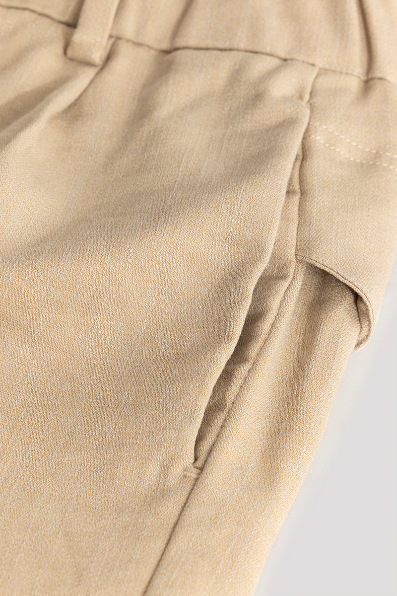 SNITCH Soft Stride Beige Trouser - view 10