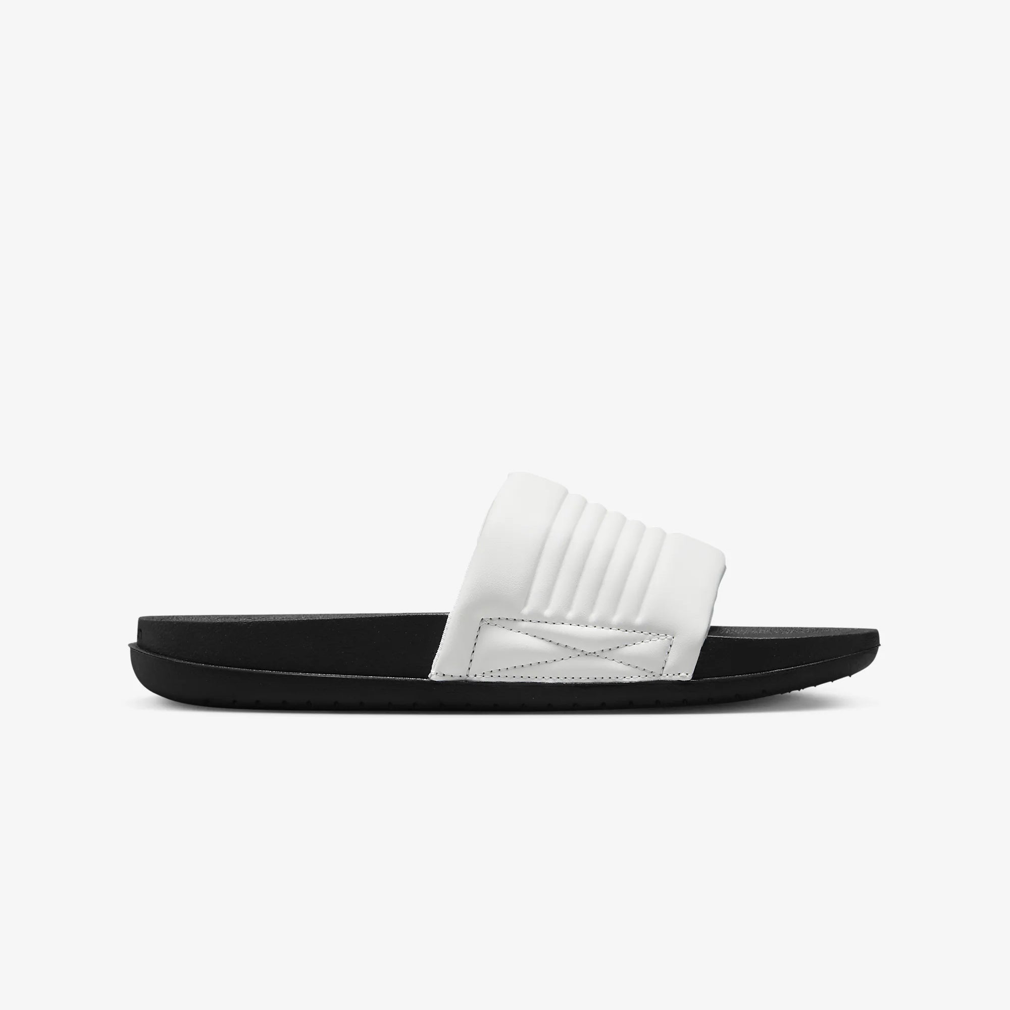 Nike | OFFCOURT ADJUST { SUMMIT WHITE/SUMMIT WHITE-BLACK - view 5