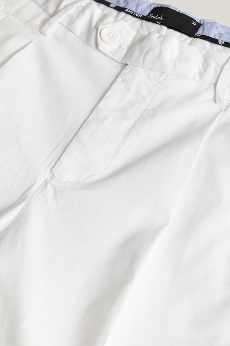 SNITCH Astral White Trouser - view 2