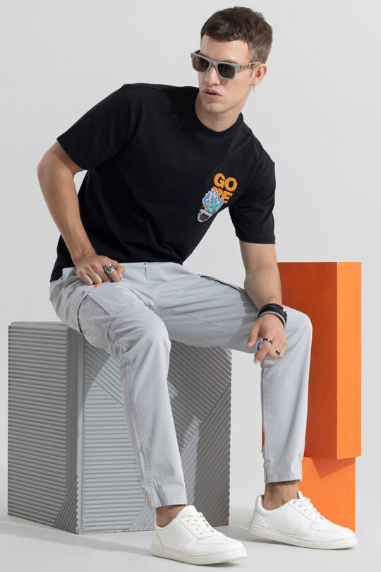 BlackTree TrailBlaze Grey Cargo Pant - view 2