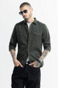 SNITCH Kameron Olive Shirt