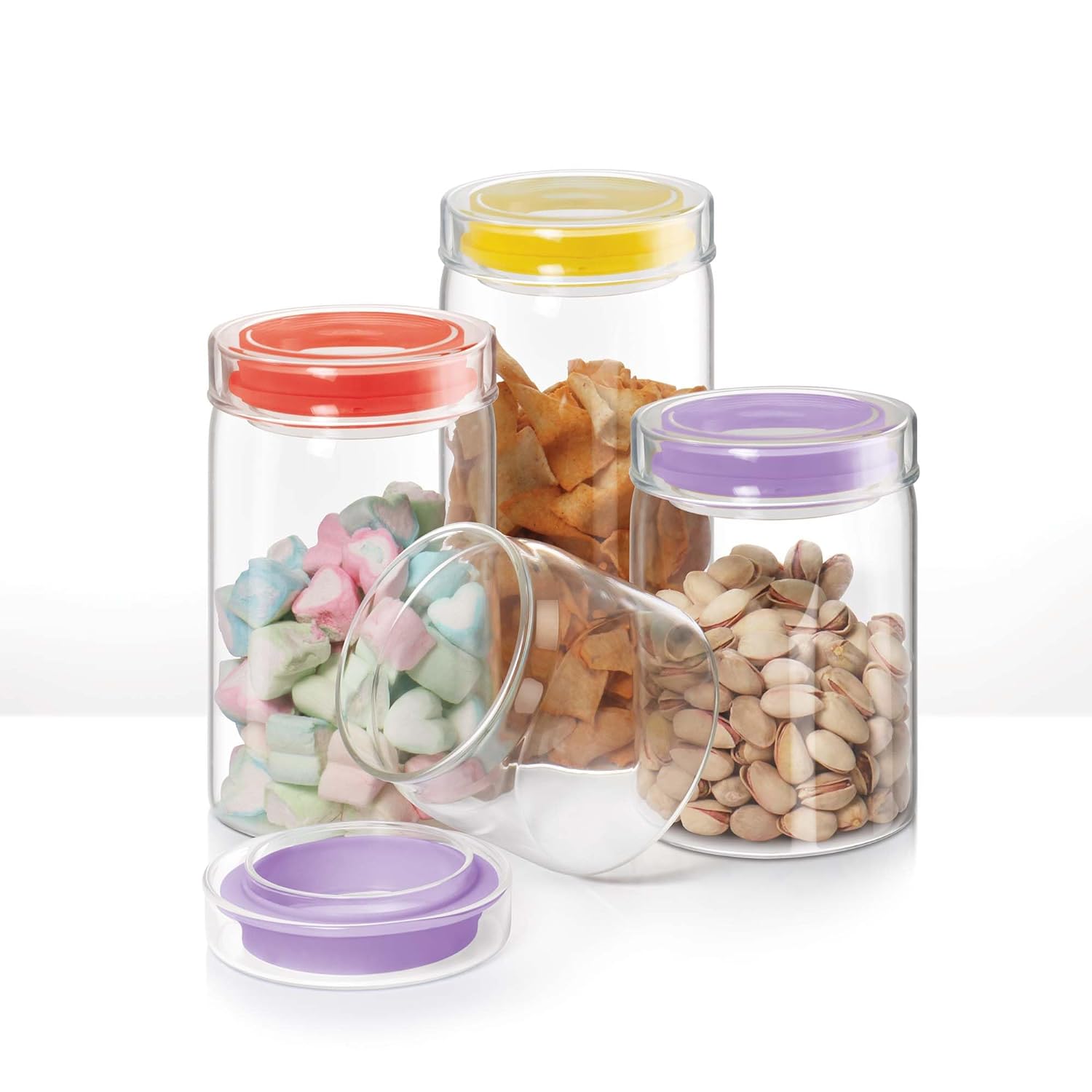 Alin Jar With Glass Lid (Treo by Milton) – Transparent - view 7