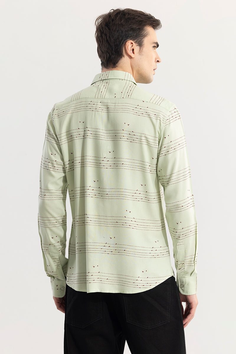 SNITCH String Sparrow Green Shirt - view 7