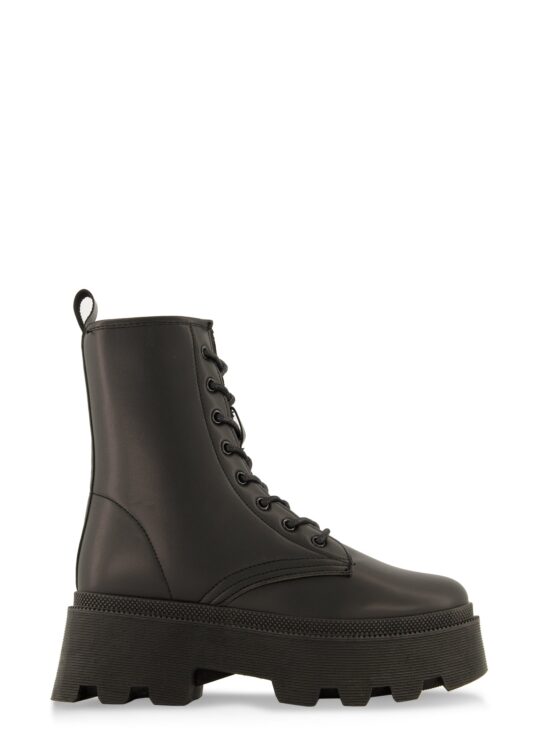 Rainbow Shops Platform Lug Sole Combat Boots – Women's - view 2