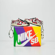 Kicks Machine 3D Sneaker Keychain With Box - SB Dunk Freddy Krueger