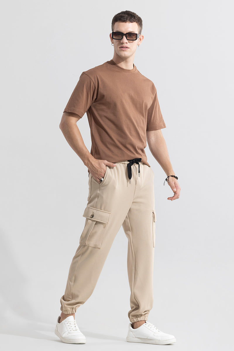 BlackTree MetroMover Cream Cargo Jogger - view 2