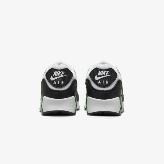 Nike | AIR MAX 90 { WHITE/MALACHITE-BLACK-MALACHITE - view 2