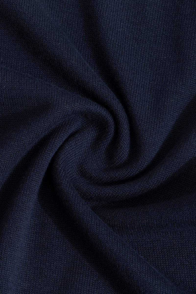 SNITCH EliteEdge Navy Full Sleeve Polo - view 8