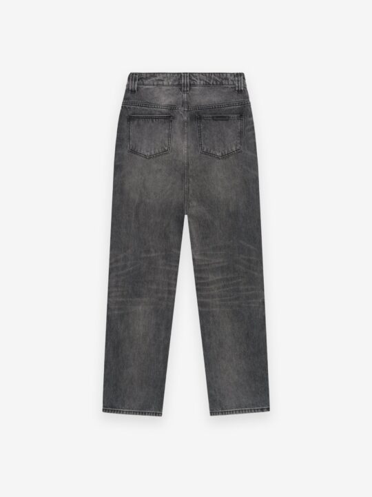 ESSENTIALS Women's Straight Leg Denim Jeans – Vintage Black - view 2