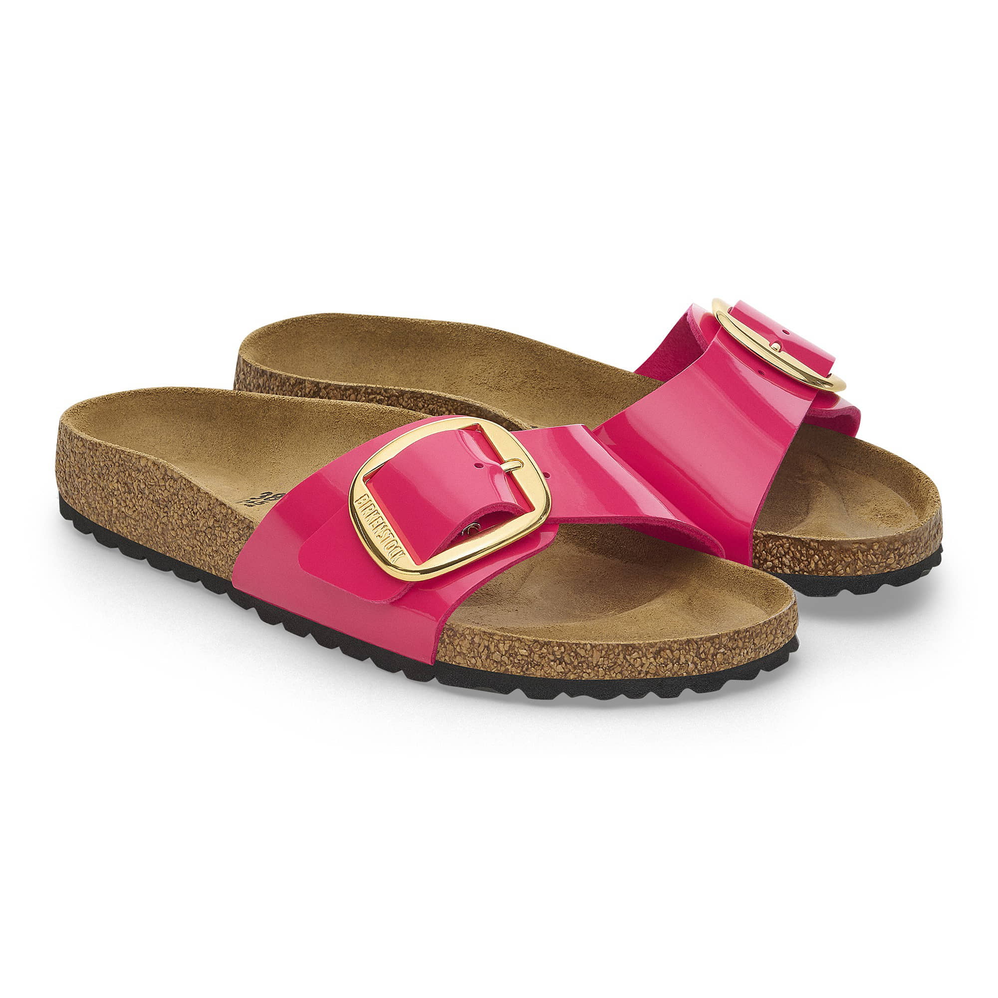 Birkenstock Madrid Big Buckle Birko-Flor Patent - view 3