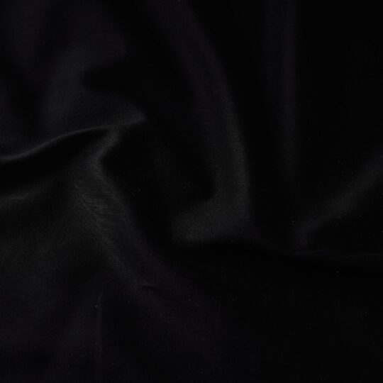 ITOKRI CRAFTS INITIATIVE Black - Prewashed Plain Mul Cotton Fabric 04 - view 2
