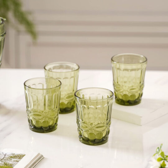Nestasia Green Water Cup Set of 4