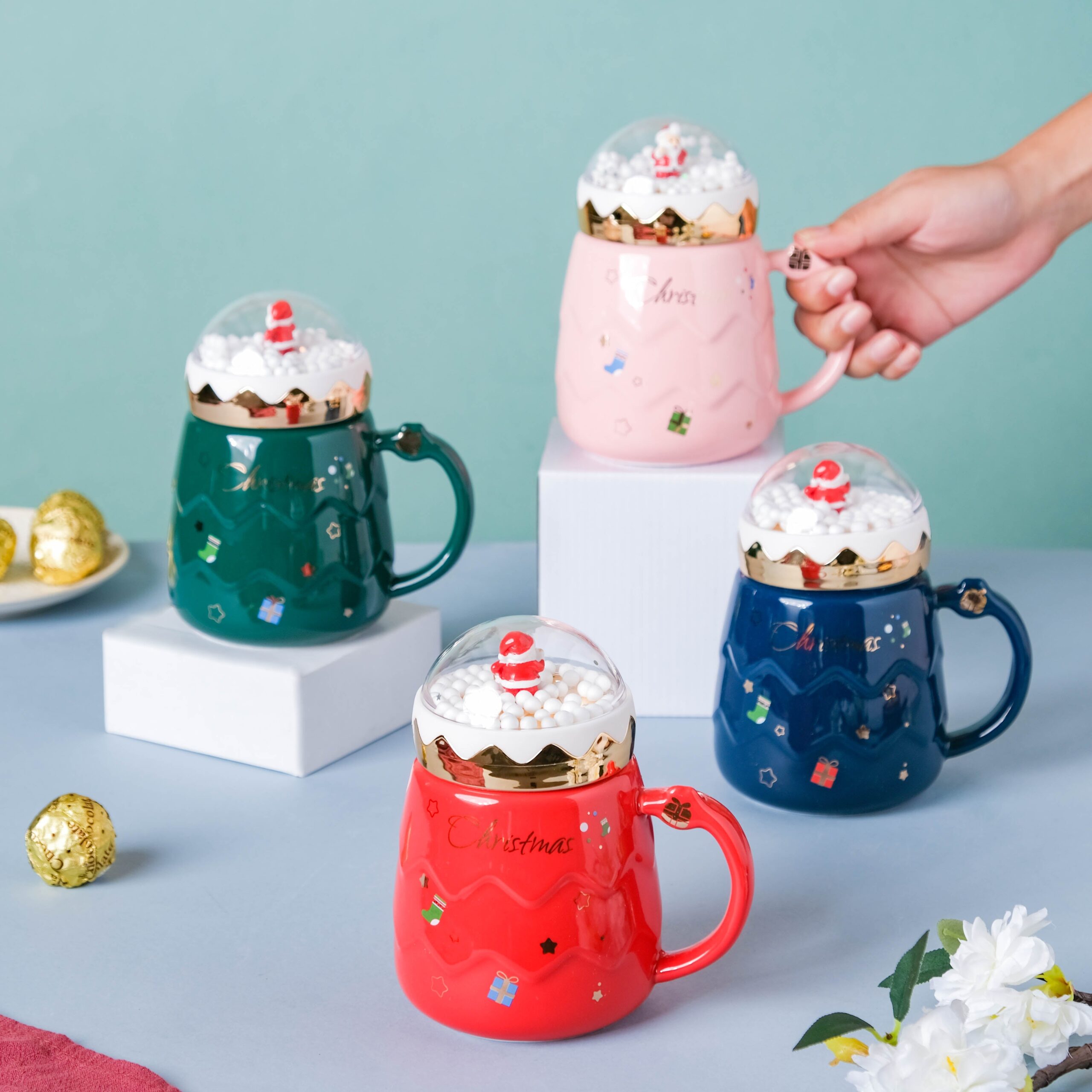 Nestasia Snowy Christmas Mug - view 3