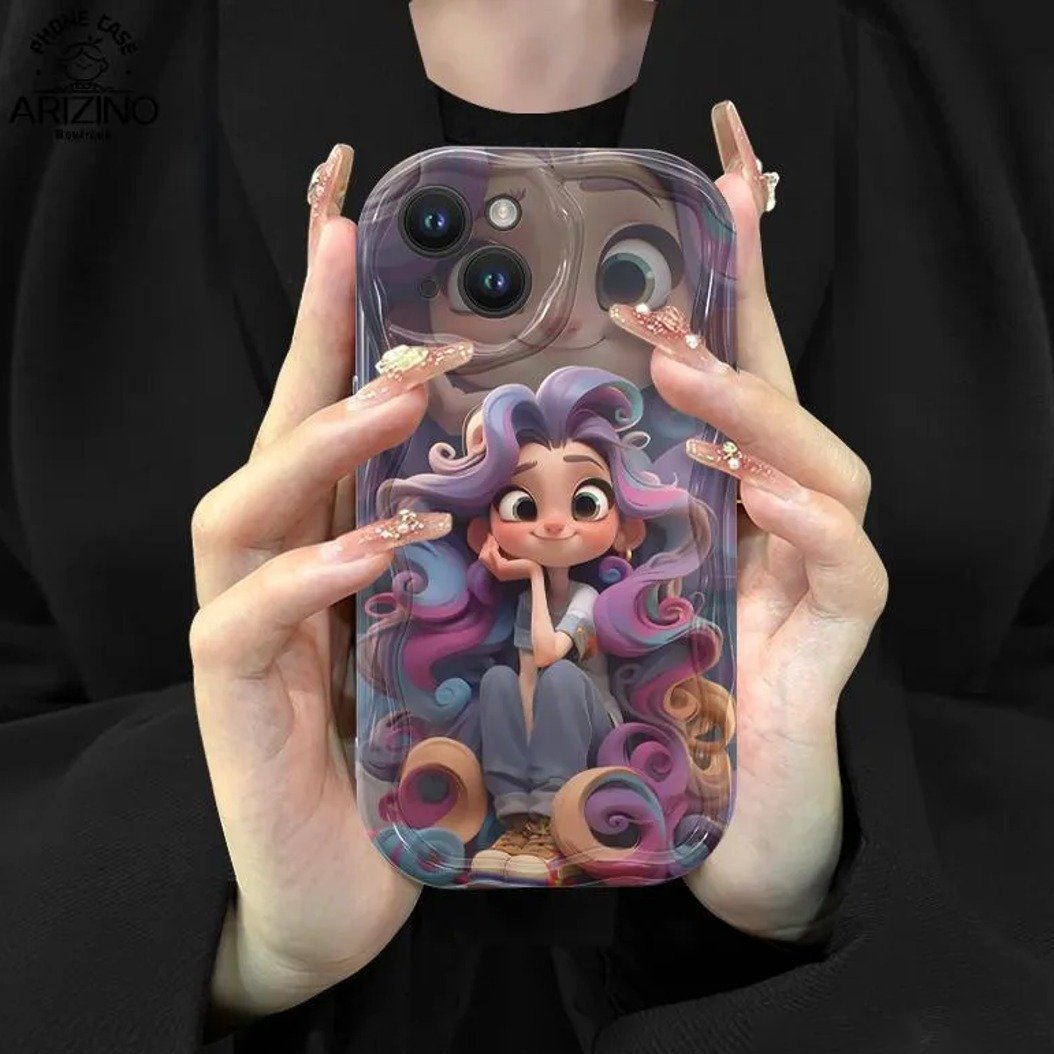 Peeperly Fairytale Princesses Cartoon Case – No Color - view 3
