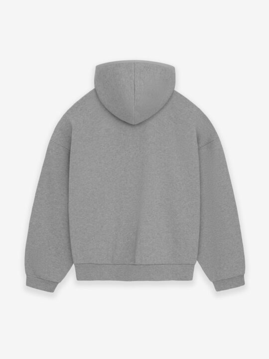 ESSENTIALS Pullover Hoodie – Dark Heather Oatmeal - view 2