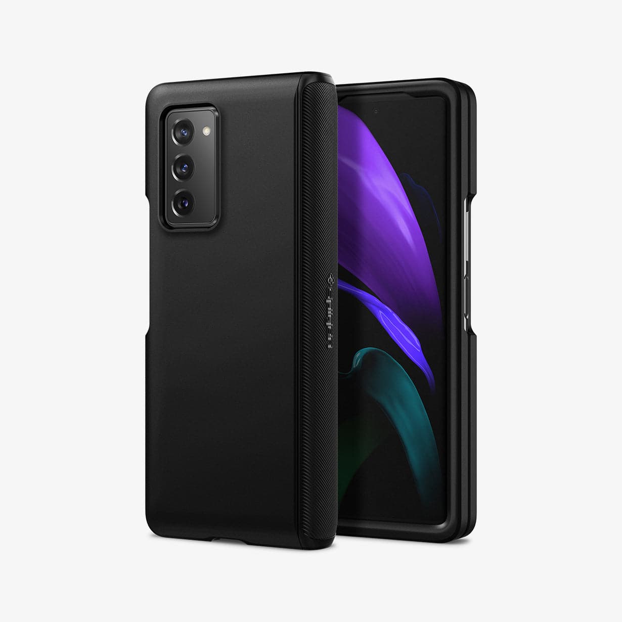 Galaxy Z Fold 2 Series - Slim Armor Pro – Black - view 4